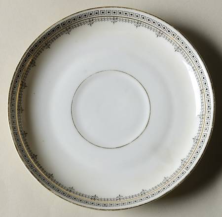 Domino Saucer for Flat Cup