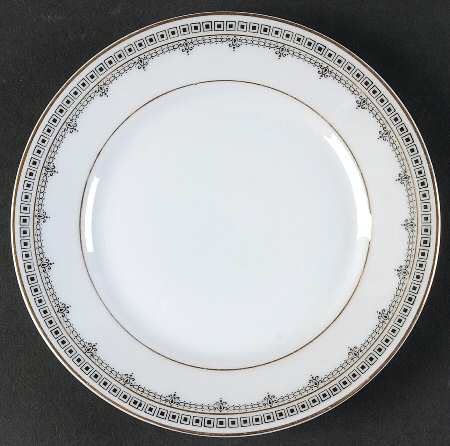 Domino Bread & Butter Plate