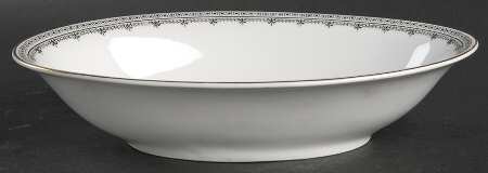 Domino 9" Oval Vegetable Bowl