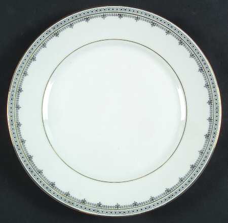 Domino Salad Plate