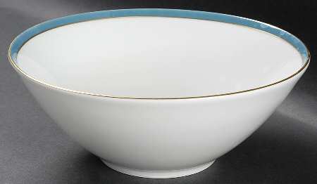 Spring Blue 8" Round Vegetable Bowl