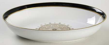 Aquarius 10" Oval Vegetable Bowl