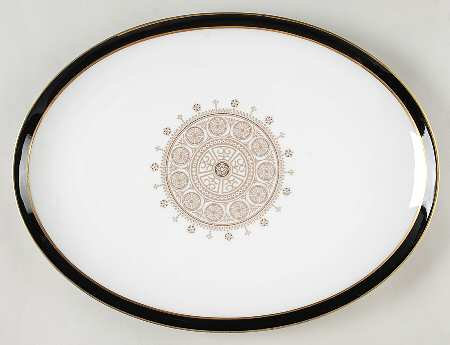 Aquarius 16" Oval Serving Platter