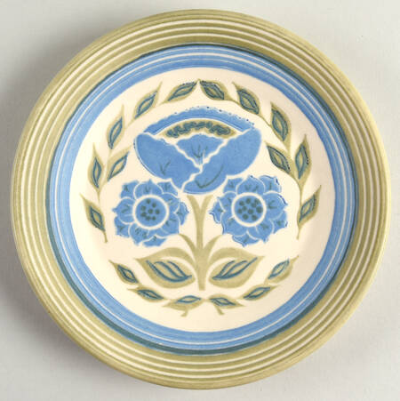 Blue Mosque Salad Plate