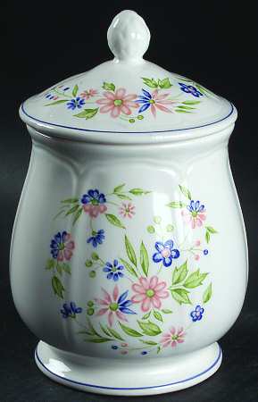 Country French Medium Canister & Lid