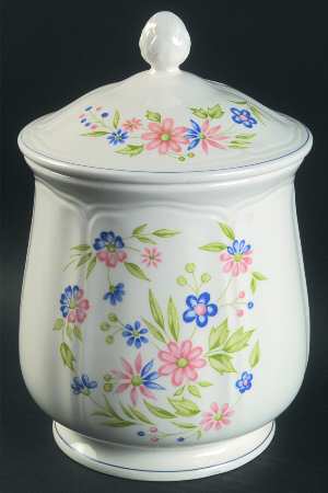 Country French Extra Large Canister & Lid by Sears