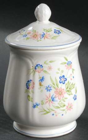 Country French Small Canister & Lid