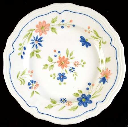 Country French Salad Plate