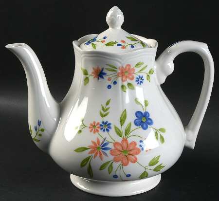 Country French Teapot & Lid