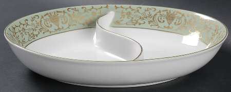 Coronation Oval Divided Vegetable Bowl