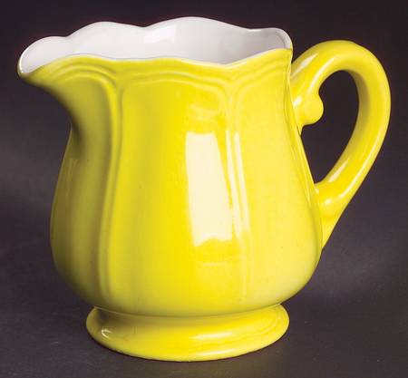 Federalist Lemon Yellow (4236) Creamer