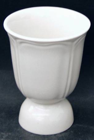 Federalist White Double Egg Cup