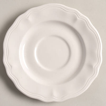 Federalist White Saucer