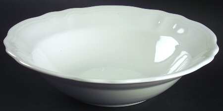 Federalist White 9" Round Vegetable Bowl by Sears