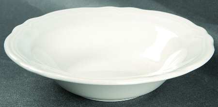 Federalist White Rim Fruit/Dessert (Sauce) Bowl by Sears