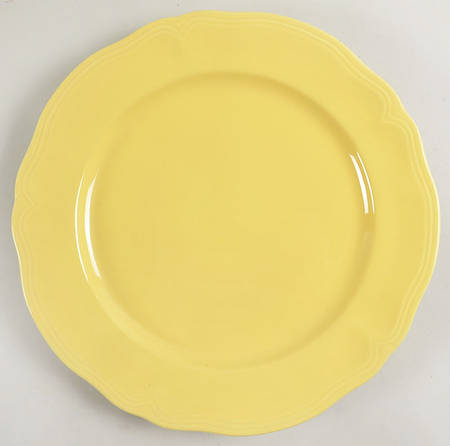 Federalist Buttercup Yellow (4239) 12" Chop Plate (Round Platter)