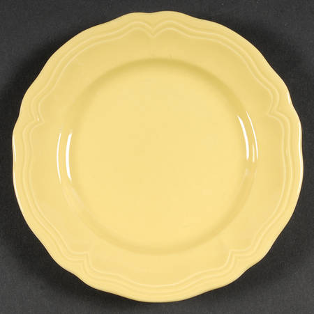 Federalist Buttercup Yellow (4239) Bread & Butter Plate