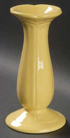 Federalist Buttercup Yellow (4239) 6" Candlestick