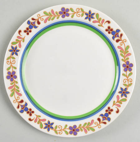 Floral Ring Salad Plate by Sears