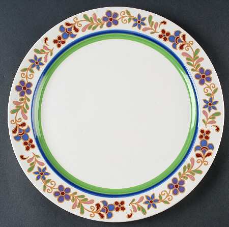 Floral Ring 12" Chop Plate (Round Platter)