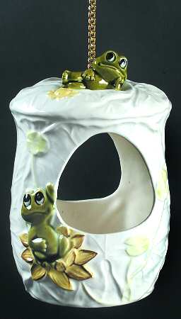 Frog Family Hanging Planter