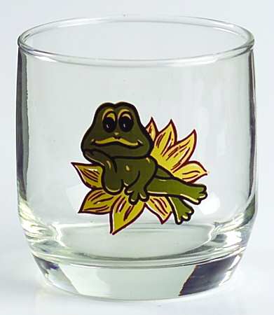 Frog Family 8 Oz Glassware Juice