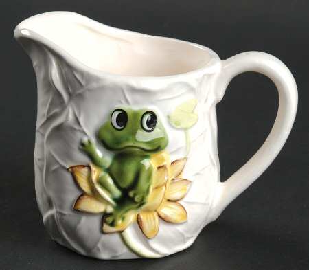 Frog Family Creamer
