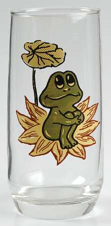 Frog Family 16 Oz Glassware Tumbler