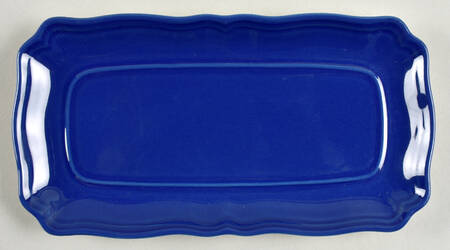 Lancaster Calico Blue 1/4 Lb Butter No Lid