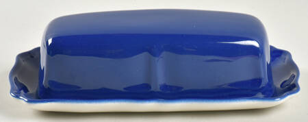 Lancaster Calico Blue 1/4 Lb Covered Butter