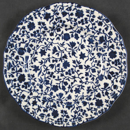 Lancaster Calico Blue Salad Plate