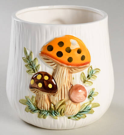 Merry Mushroom Medium Canister No Lid