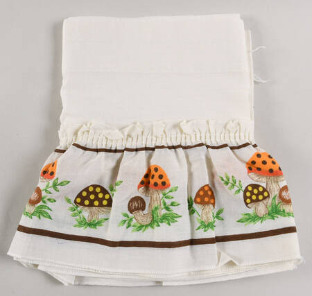 Merry Mushroom 68" X 11" Curtain Valance