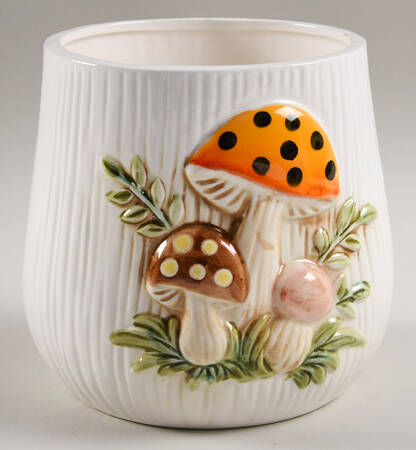Merry Mushroom Large Canister No Lid