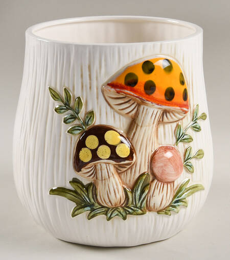 Merry Mushroom Extra Large Canister No Lid