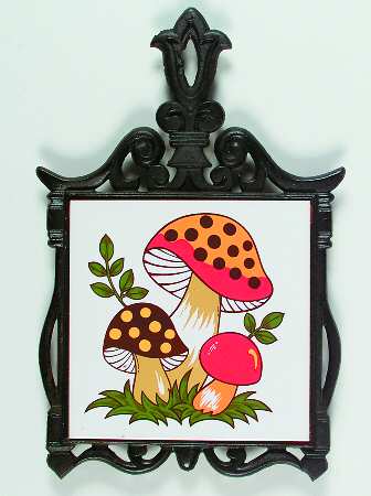 Merry Mushroom Trivet