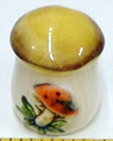 Merry Mushroom Miniature Teapot & Lid