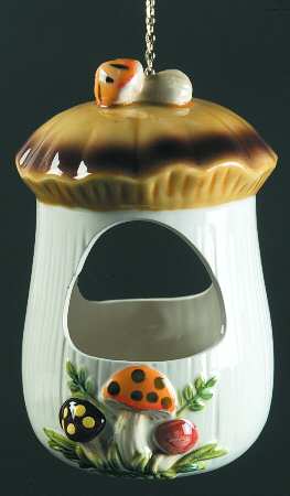Merry Mushroom 7" Hanging Planter