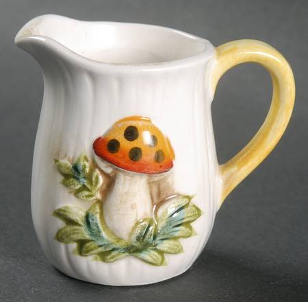 Merry Mushroom Miniature Creamer