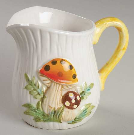 Merry Mushroom Mini Creamer