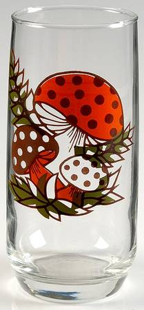 Merry Mushroom 14 Oz Glassware Tumbler