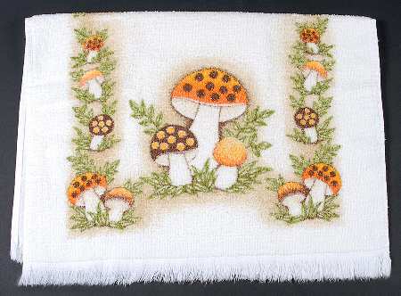Merry Mushroom Cloth Dish Towel