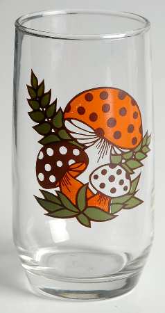 Merry Mushroom 12 Oz Glassware Tumbler