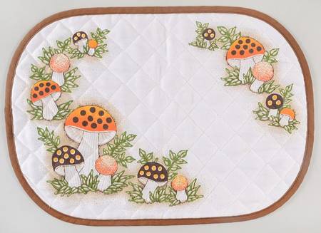 Merry Mushroom Cloth Placemat