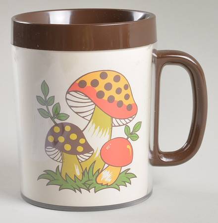 Merry Mushroom Plastic Mug