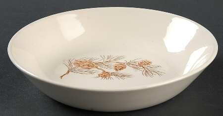 Mocha Pine Coupe Soup Bowl by Sears