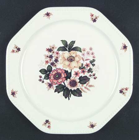 Octagon Bouquet 11" Chop Plate (Round Platter)