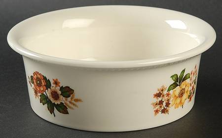 Octagon Bouquet Coupe Cereal Bowl