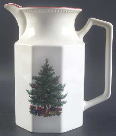 Octagon Holiday Coffee Pot No Lid
