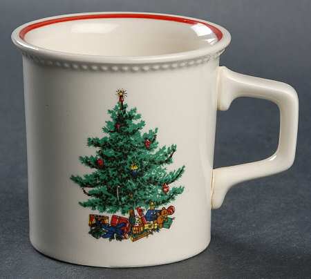 Octagon Holiday Flat Cup